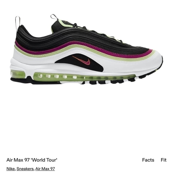 Air Max 97 'World Tour' Nike Sneakers Mens - Picture 1 of 8